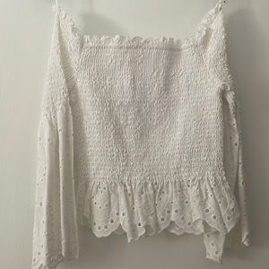 New, never worn, white express shirt